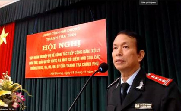 Hai Duong: Thanh lap To cong tac danh gia phong, chong tham nhung 2022