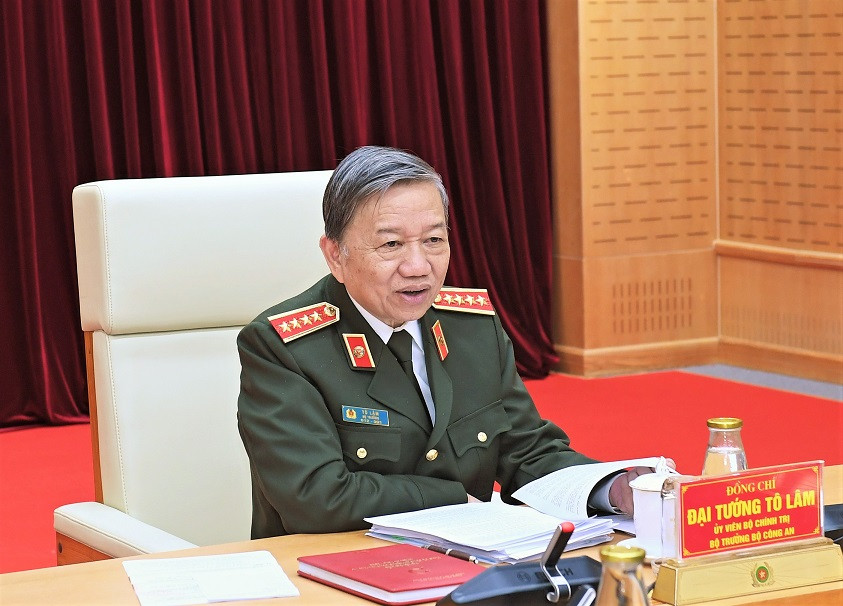 Bộ trưởng Bộ Công an, Đại tướng Tô Lâm