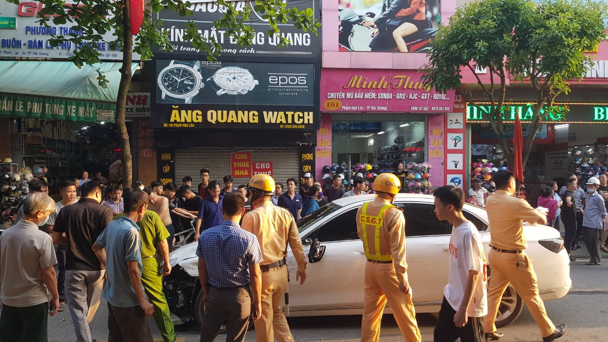 Tại cơ quan công an, Đức khai nhận mình là người điều khiển xe ô tô BKS 34A-628.41 gây ra vụ tai nạn trên. Kết quả kiểm tra nồng độ cồn của Đức 1.019 mg/l khí thở , test ma túy kết quả âm tính. 