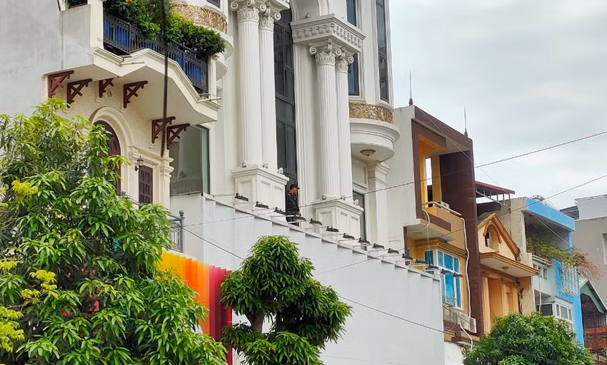 Căn nhà 173 phố Lê Hoàn của Tuấn thần đèn. (Ảnh PLO)