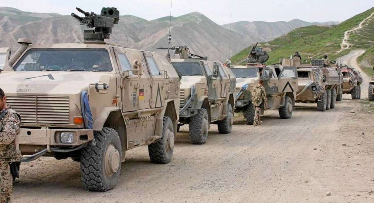 Xe bọc thép cực độc của Đức đã có mặt tại Ukraine Xe boc thep cuc doc cua Duc da co mat tai Ukraine