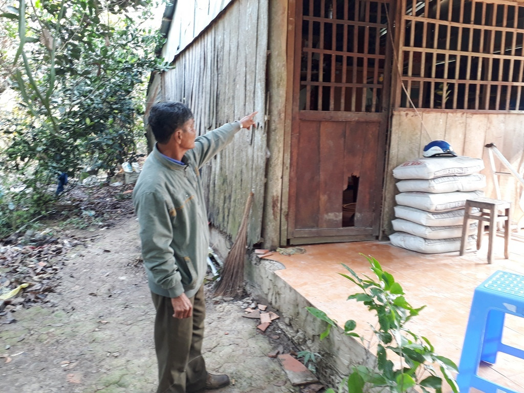 Ngôi nhà xảy ra vụ việc