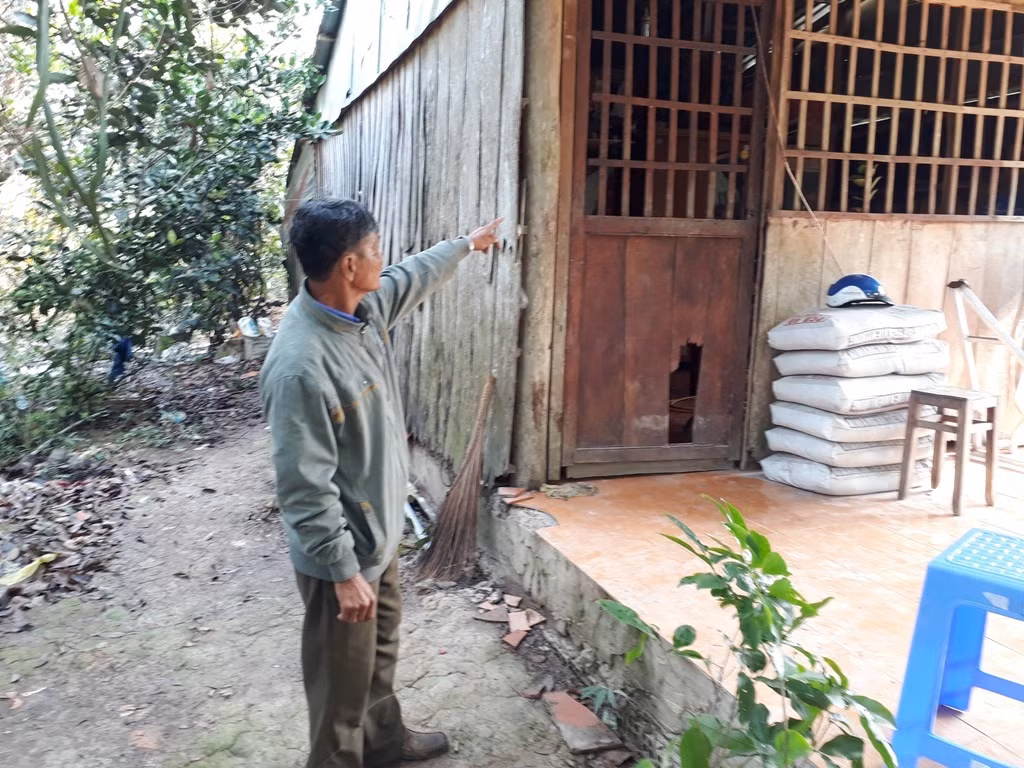 Ngôi nhà xảy ra vụ việc