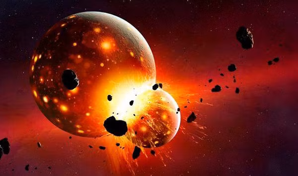 Vì vậy có thể rất nhiều hành tinh nhỏ hơn, ví dụ như Trái Đất hay Sao Hỏa, chính là nguồn cung cấp kim loại cho siêu hành tinh này.