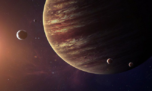 Nhờ "ăn thịt" các đồng loại của mình, Sao Mộc đã đạt được độ lớn khổng lồ, đến nỗi dù nó ở rất xa chúng ta vẫn có thể nhìn thấy hành tinh này một cách rất rõ ràng trên bầu trời đêm.