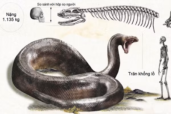 Các nhà nghiên cứu đã có một khám phá tuyệt vời dựa trên hóa thạch của trăn Titan, giống trăn khổng lồ trong thời kỳ cổ đại có chiều dài đạt từ 12 - 15 mét và nặng 1.134 kg. Cho tới nay, Titan là con trăn lớn nhất trong lịch sử Trái Đất.
