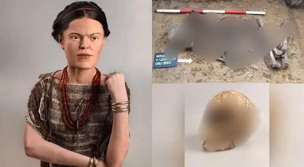 Hài cốt của một người đàn bà Bohemia nhỏ nhắn với mái tóc đen đã được tìm thấy trong một ngôi mộ cổ thuộc nền văn hóa Únětice. Bà được chôn cất cùng những món đồ xa hoa.