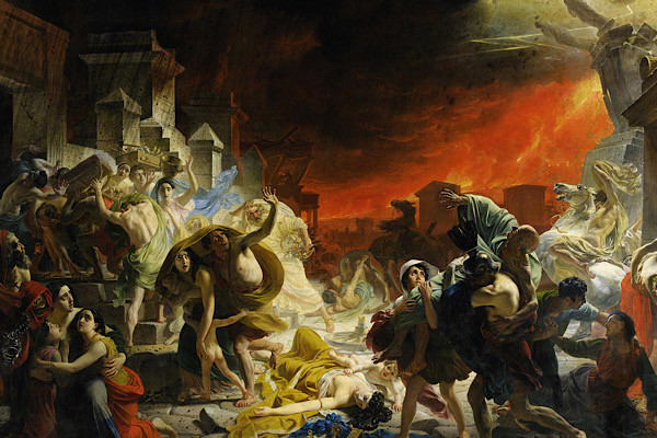 Ngày 24 tháng 8 năm 79 là một ngày đẹp trời vào cuối hè ở Pompeii cả thành phố Pompeii đã bị diệt vong do thảm hoạ núi lửa.