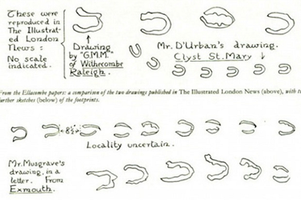 Người dân vô cùng hoảng sợ, họ đều tin rằng đây không phải là dấu vết của những loài vật bình thường như thỏ, chuột hay chuột túi mà là của những con quỷ. Còn sự thật về những "dấu chân của ác quỷ tại Devon" vẫn còn là một bí ẩn đang bỏ ngỏ với các nhà khoa học.