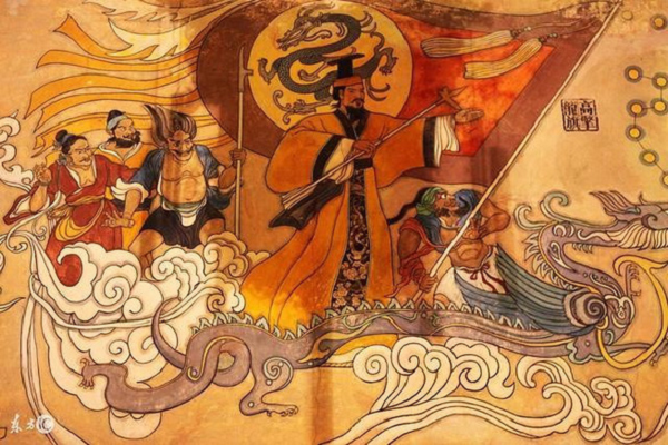 Các ghi chép của người Trung Quốc từng nói về một nhân vật xuất chúng, được xem như con của trời là Hoàng Đế. Ông được coi là thuỷ tổ của mọi người Hán. Theo huyền sử Trung Quốc, ông sống trong hơn 100 năm vào khoảng năm 3.000 TCN. Được xem là người sáng lập ra nền văn minh Trung Quốc.