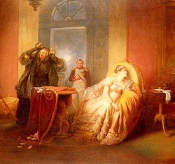 Theo nhiều tư liệu thì Napoleon chính là người xem bói ngay sau Josephine vào cái ngày định mệnh ở “căn phòng tiên tri”. Khi chàng lính trẻ vừa bước vào, Marie Anne đã toan thốt lên: “Ngài sẽ có những tước vị rất cao và trở thành Hoàng đế!...