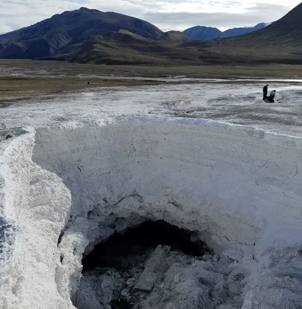 Tuy nhiên, mới đây các nhà nghiên cứu tại Đại học McGill đã tìm thấy vi sinh vật trong môi trường dưới lớp băng vĩnh cửu của Lost Hammer Spring.