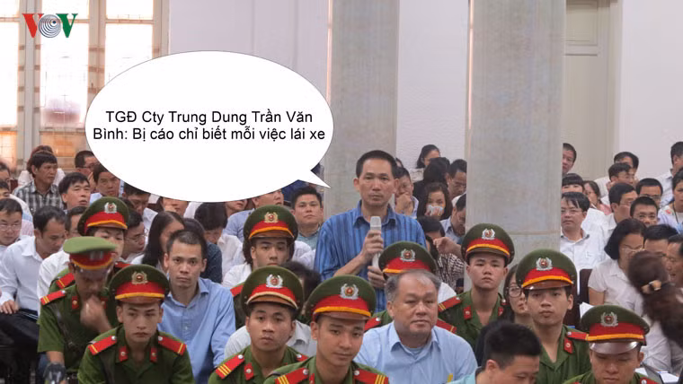 Công ty Trung Dung - công ty con của Phạm Công Danh - cựu Chủ tịch HĐQT VNCB. Bình được dựng lên làm giám đốc.