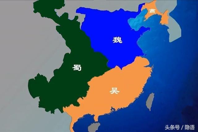 Bản đồ thời Tam Quốc.