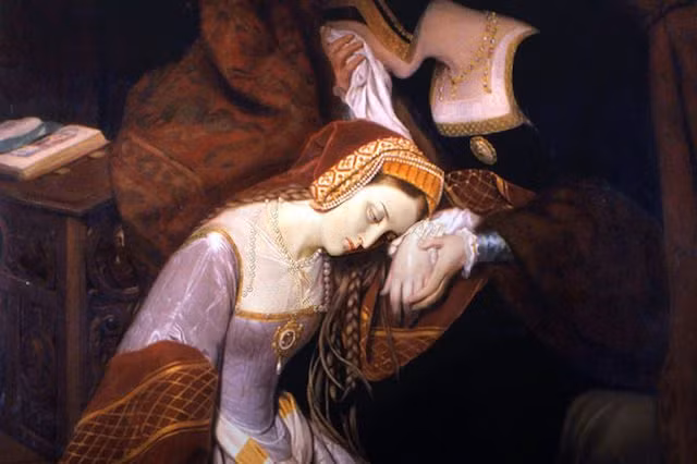 Trong lúc hôn nhân rạn nứt, vua Henry VIII gặp gỡ và phải lòng Jane Seymour. Bi kịch xảy đến với hoàng hậu Anne Boleyn vào tháng 9/1534 khi bà hoàng này sinh ra một hài nhi chết yểu.