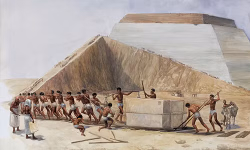 Các nhà nghiên cứu đã thử nghiệm kéo một vật nặng trên cát. Họ nhận thấy khi ngấm nước, cát sẽ không bị đùn lên, giảm ma sát nên ít cản trở vật nặng khi di chuyển. Nhờ vậy, đá được dùng để xây kim tự tháp sẽ được vận chuyển dễ dàng hơn và cần ít nhân công để vận chuyển hơn.