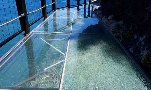 Kinh di: Du khach dap nut cau day kinh o Dai Loan