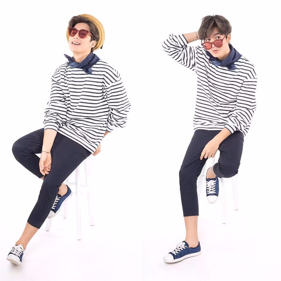 Yoon Trần có thể biến hóa đa dạng theo nhiều phong cách khác nhau. Hình ảnh trẻ trung, năng động của cậu phù hợp với các bộ ảnh thời trang.