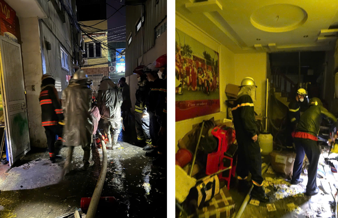 Chay nha o Ha Noi luc rang sang, 3 nguoi tu vong