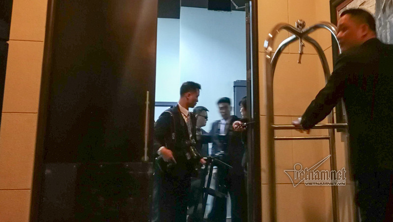 Doan tien tram Trieu Tien ve khach san o Ha Noi-Hinh-9