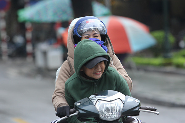 Du bao thoi tiet 24/2: Ha Noi ret 15 do, co mua nho
