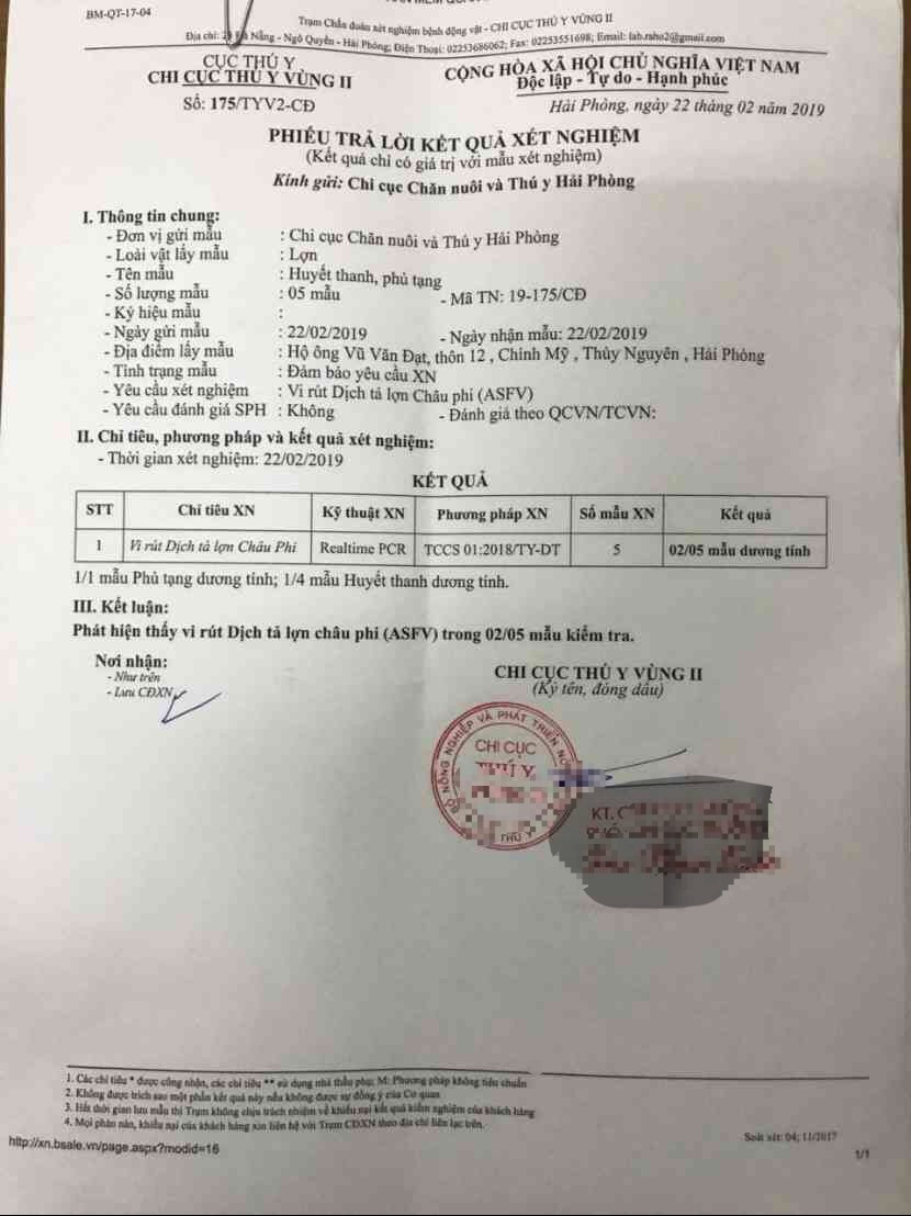 Dich ta lon chau Phi xam nhap Viet Nam: Nguoi dan can canh giac!