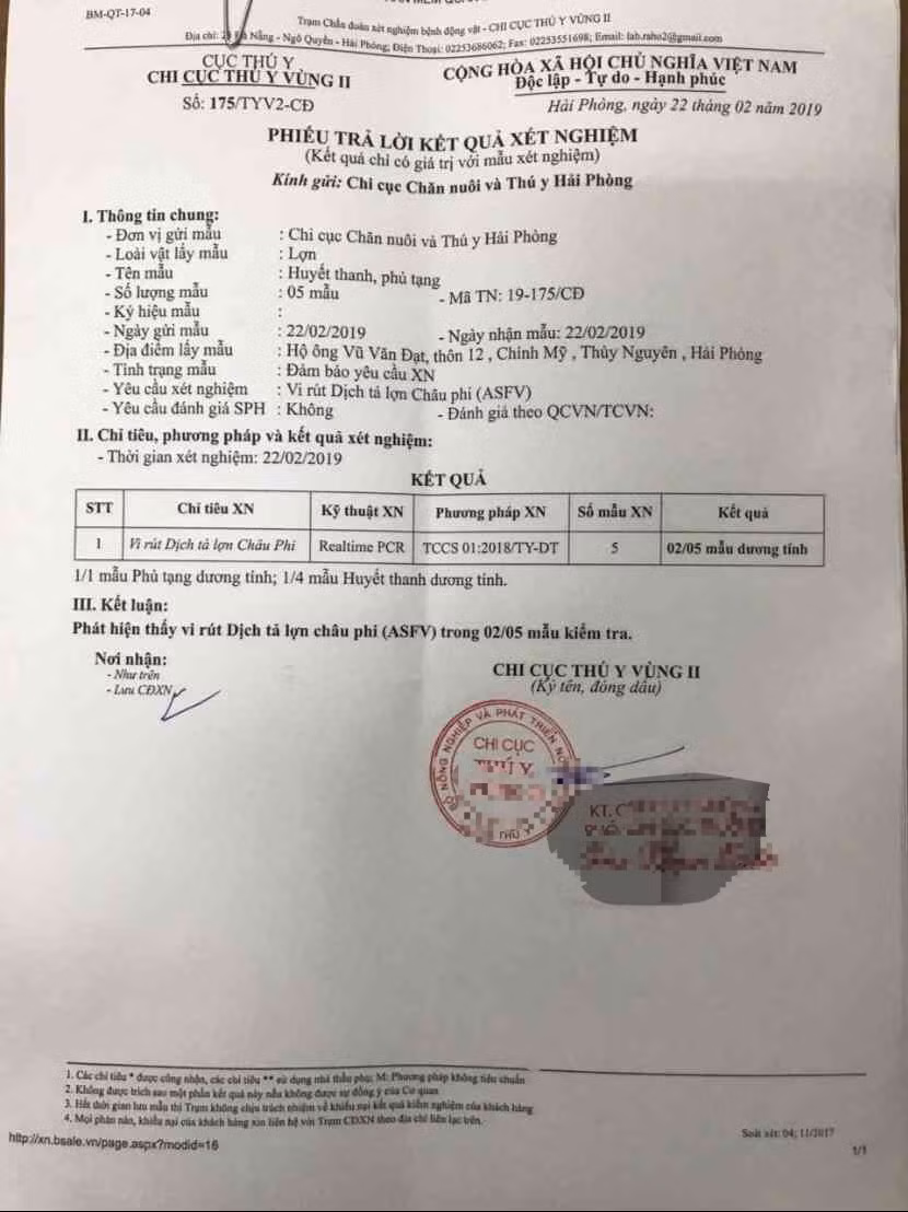 Dich ta lon chau Phi xam nhap Viet Nam: Nguoi dan can canh giac!