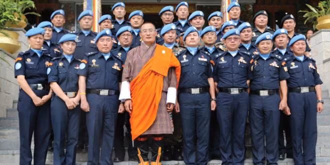 Đặc biệt, lực lượng quân sự Bhutan hoàn toàn không có lực lượng dự bị, chỉ đúng 7500 quân thường trực không hơn không kém. Nguồn ảnh: Nepana.