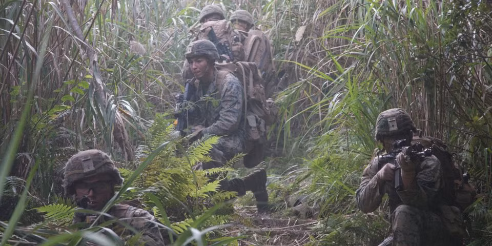 Trại huấn luyện nhiệt đới của Quân đội Mỹ có tên Trại Gonsalves - nơi được dành để huấn luyện kỹ năng tác chiến và kỹ năng sinh tồn cho Thủy quân Lục chiến Mỹ thực chất lại không được đặt tại nước Mỹ. Nguồn ảnh: BI.