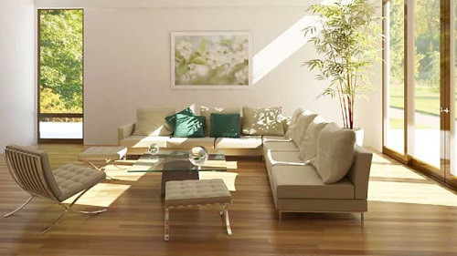 Những bức tranh cây cảnh, khu rừng sẽ tạo nên nguồn năng lượng tích cực, giúp gia chủ may mắn, phát tài - Ảnh minh họa: Internet