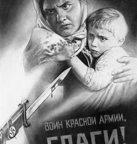 “Hãy cứu chúng tôi, hỡi người chiến sĩ Hồng quân!”.