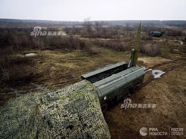 Cuộc tập trận diễn ra tại khu vực Krasnodar với sự tham gia của tổng cộng 200 binh lính cùng 60 khí tài các loại. Nguồn ảnh: RIA.