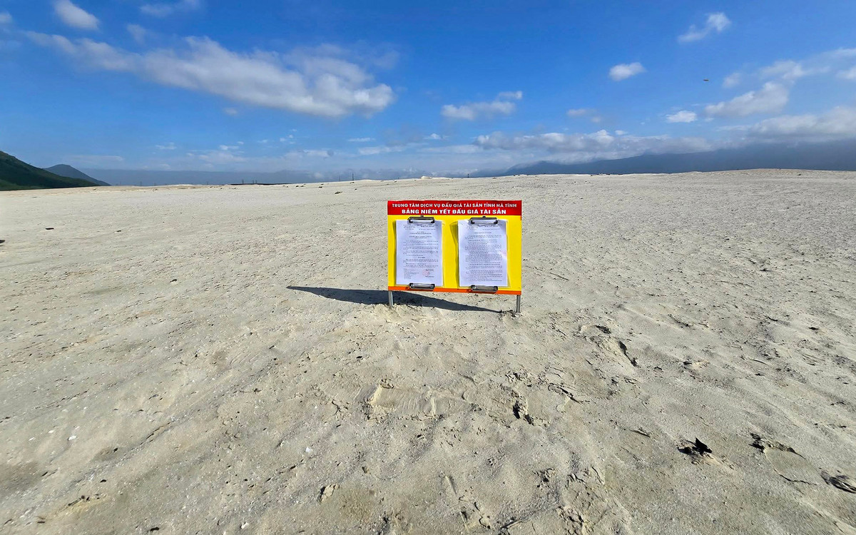 Hà Tĩnh tìm chủ cho 265.000m3 cát, khởi điểm hơn 15 tỷ đồng Ha Tinh tim chu cho 265.000m3 cat, khoi diem hon 15 ty dong