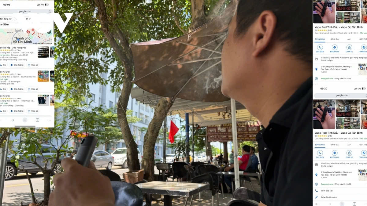 Vẫn mua bán thuốc lá điện tử như chưa từng bị cấm Van mua ban thuoc la dien tu nhu chua tung bi cam