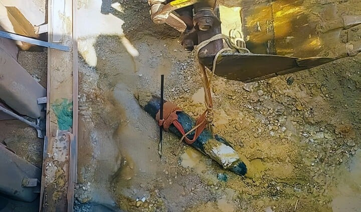 Huy no bom khung nang hon 200kg o Ha Tinh