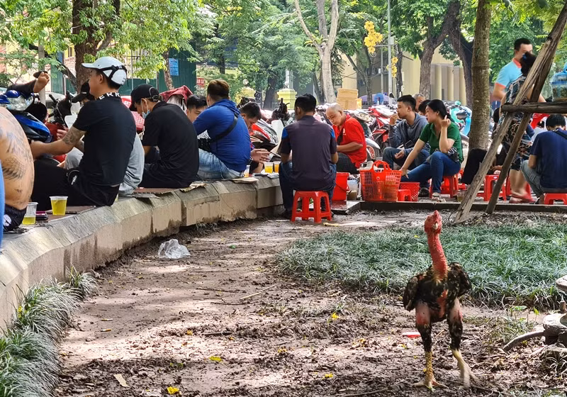 Khi được PV hỏi về việc: Vì sao không đeo khẩu trang nơi công cộng, phòng chống dịch bệnh COVID-19 đang diễn biến phức tạp? Một vài người dân đến đây thản nhiên trả lời: “Sống chết đã có số”?