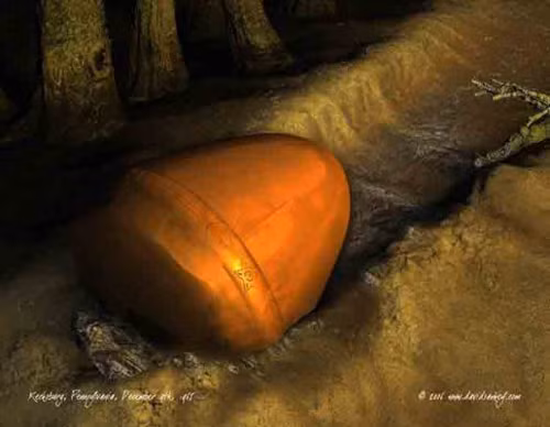 Ngày 9/12/1965, hàng ngàn nhân chứng đã nhìn thấy quả cầu lửa khổng lồ lao qua bầu trời 6 tiểu bang của nước Mỹ và khu vực Ontario của Canada. Vụ việc thu hút sự chú ý lớn của người dân. Sau đó, vật thể lạ trên rơi xuống thị trấn Kecksburg, tiểu bang Pennsylvania.