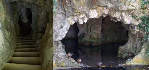 Với cầu thang xoắn theo hình trôn ốc độc đáo, giếng Khai tâm sâu gần 27m và được thiết kế kiến trúc độc đáo.