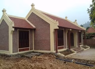 1 căn biệt thự đã được đưa vào sử dụng.