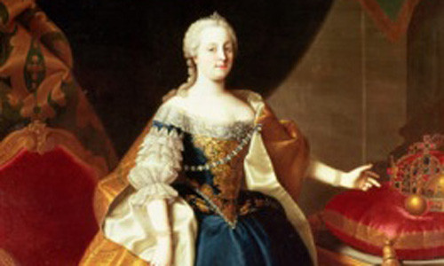 Maria Theresa (1717 - 1780) là nữ hoàng của Đế quốc La Mã Thần thánh, nữ hoàng của Hungary và là công chúa nước Áo. Bà trở thành người phụ nữ quyền lực sau khi thừa kế vương vị từ cha. Dưới sự cai trị của bà, nền kinh tế, văn hóa của Đế quốc Áo phát triển mạnh.