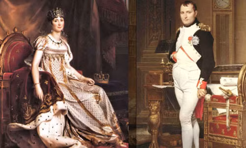 Tuy nhiên, sau 13 năm chung sống, Josephine đã có tuổi, không còn hy vọng có thể sinh con nối dõi và nhiều lần giận dữ vì sự không chung thủy của vợ thì Napoleon mới quyết định ly hôn người vợ phóng đãng trên vào năm 1809. Mặc dù ly hôn Josephine nhưng nhà cầm quân này vẫn không thể hết yêu nàng nên vẫn tặng nhiều nữ trang quý giá, cấp dưỡng đầy đủ và tặng cho tòa lâu đài ở vùng Malmaison.