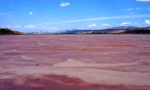 Nằm trong thung lũng Great Rift được hình thành từ cách đây 35 triệu năm, hồ Magadi có nước màu đỏ vô cùng độc đáo.