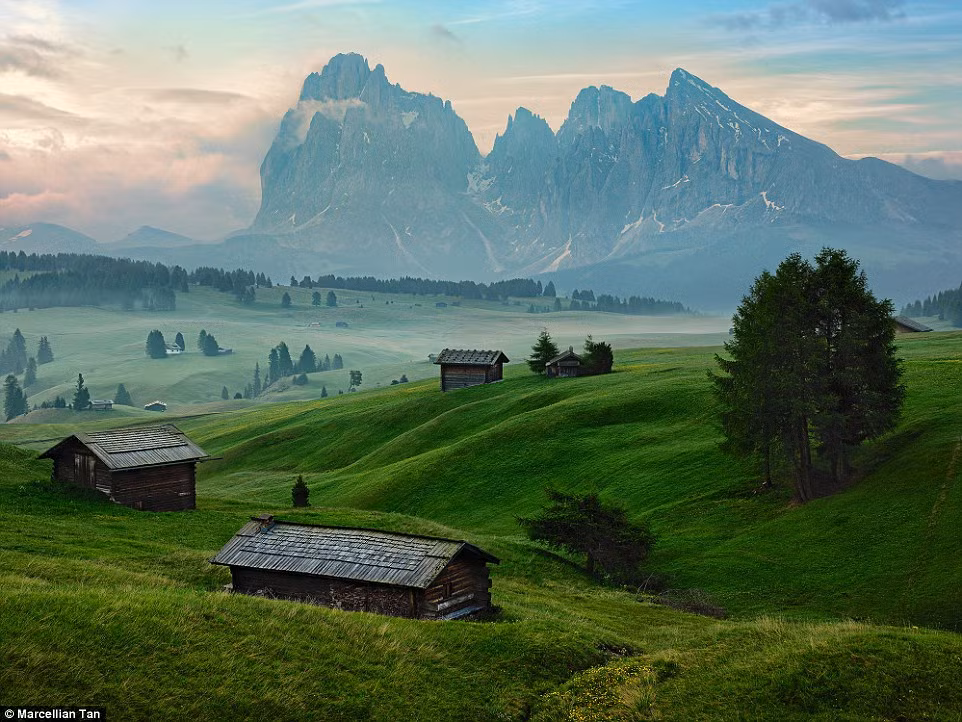 Italy là mảnh đất có nhiều phong cảnh đẹp, làm đắm say lòng người.