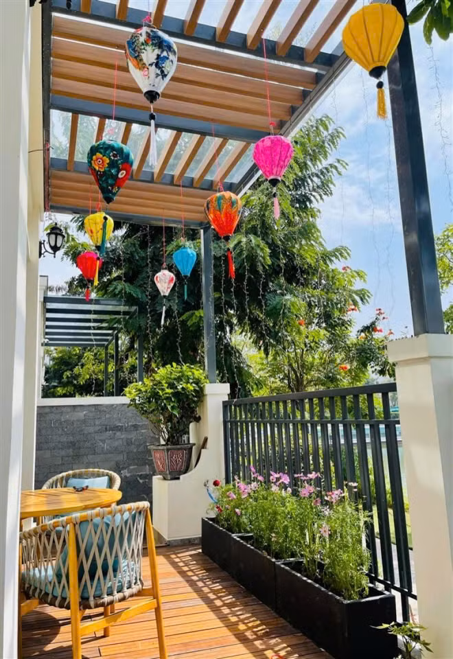 Cay thong dac biet ben trong ngoi nha cua MC Van Hugo-Hinh-11