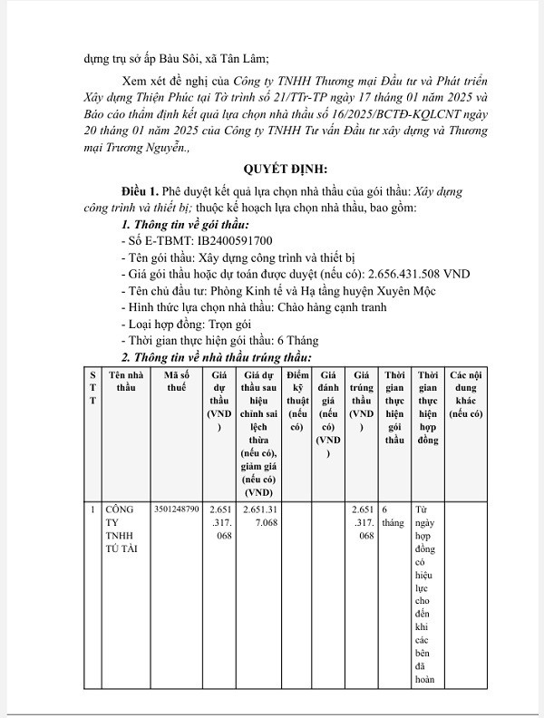 BR-VT: Cty Tu Tai “nguoc dong” thang goi thau hon 2 ty tai Xuyen Moc-Hinh-2