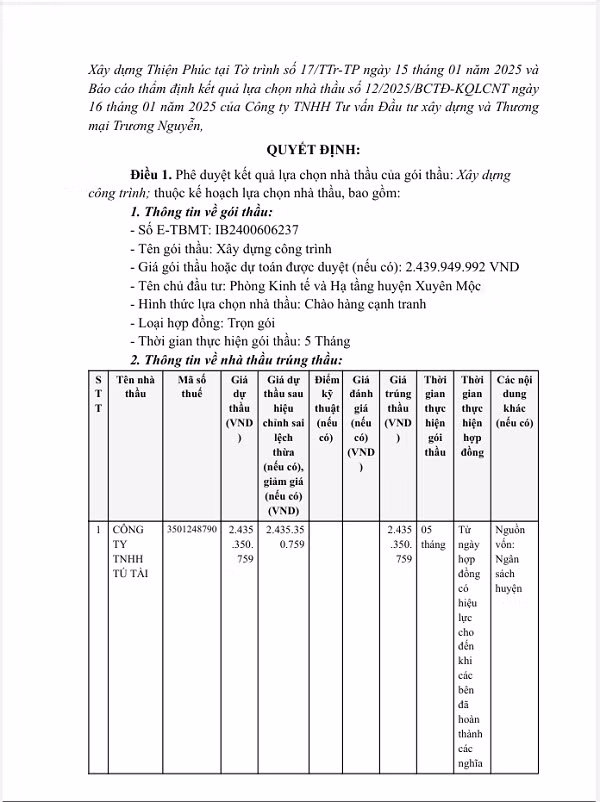 BR-VT: Cty Tu Tai “nguoc dong” thang goi thau hon 2 ty tai Xuyen Moc-Hinh-5