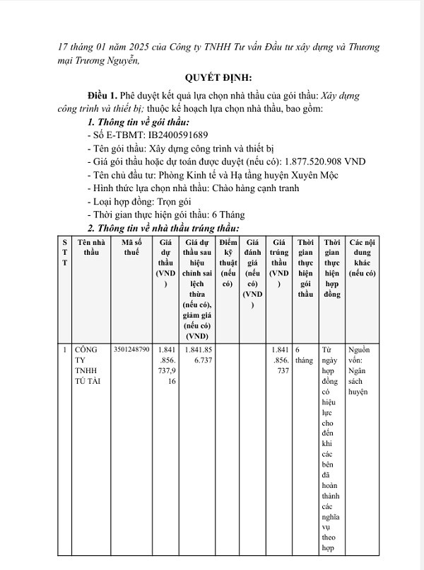 BR-VT: Cty Tu Tai “nguoc dong” thang goi thau hon 2 ty tai Xuyen Moc-Hinh-4