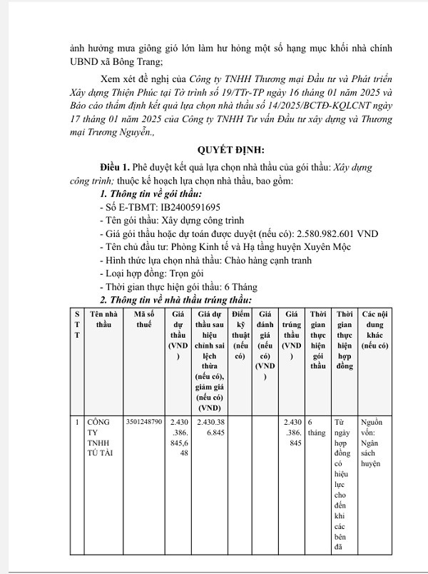 BR-VT: Cty Tu Tai “nguoc dong” thang goi thau hon 2 ty tai Xuyen Moc-Hinh-3