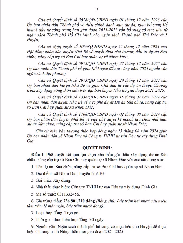 TP HCM: Cty Dinh Gia du 2 goi thau tai UBND xa Phuoc Kien-Hinh-3