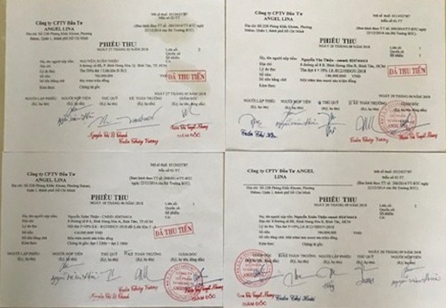 Công ty Angel Lina bị tố lừa đảo: Dân căng băng rôn "phong tỏa" văn phòng Cong ty Angel Lina bi to lua dao: Dan cang bang ron